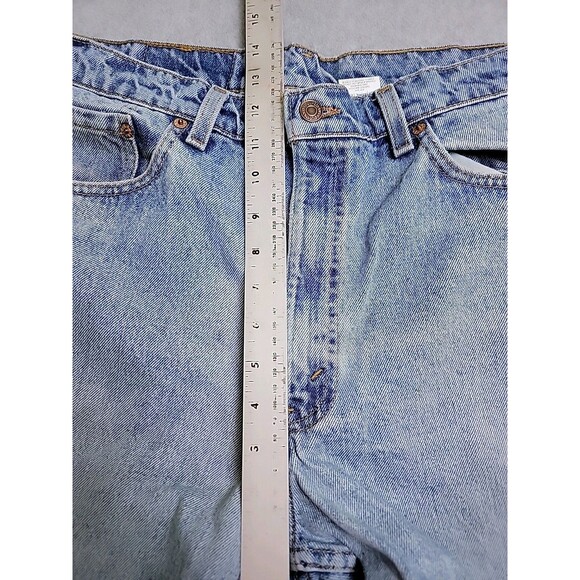 Vintage Levis 550 Jeans Mens 38 36x31 Baggy Taper High Distressed USA Workwear - Picture 11 of 16